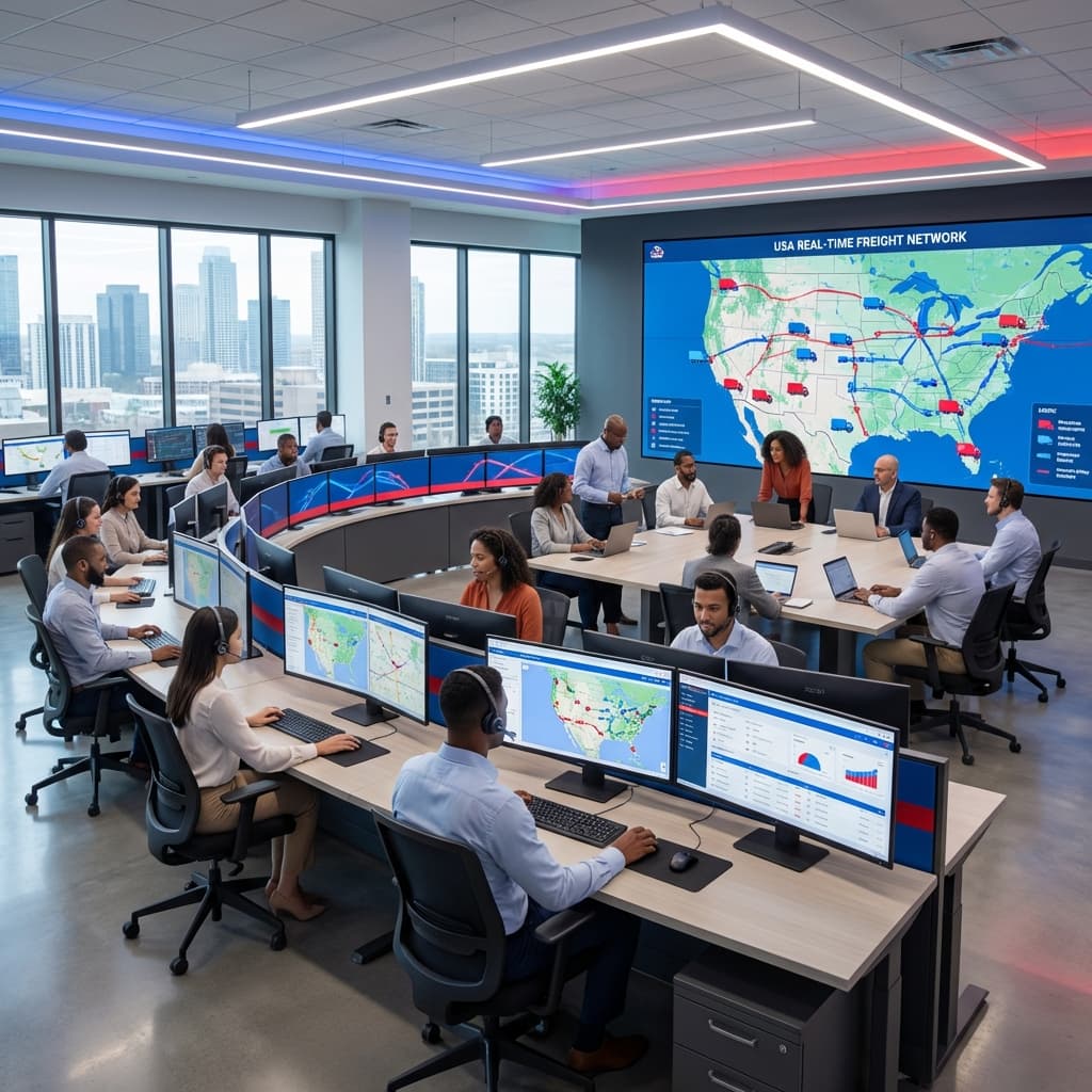 Brokerage logistics center